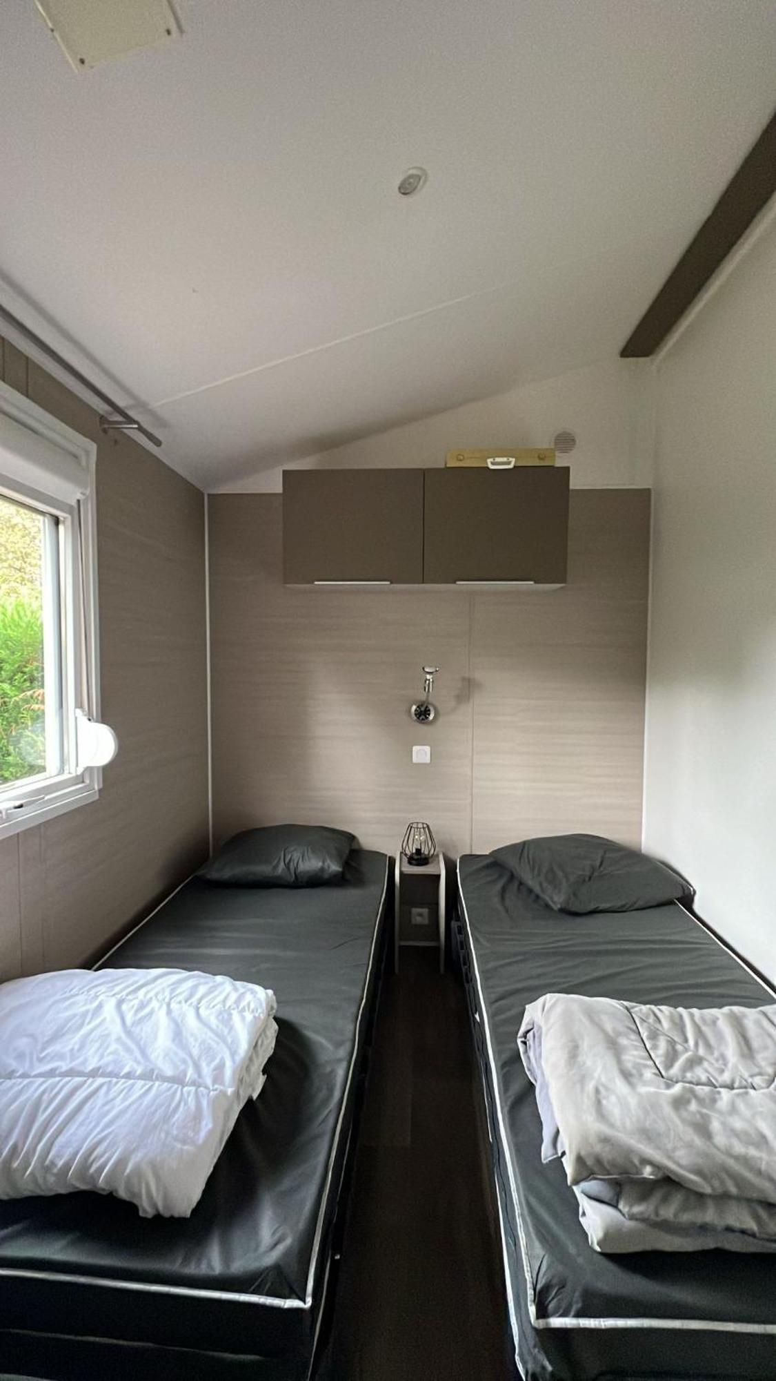 Mobil Home Amenage 2 Chambres La Teste Camping**** 외부 사진